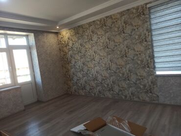 Malyar işləri: Divar kağızı vurulması xidməti - Peşəkar divar kağızı yapışdırılması — 5