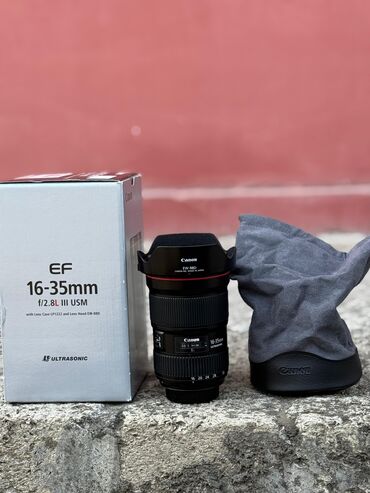 su filtir: Canon EF 16-35mm f/2.8L III USM geniş bucaqlı zum lensi, EF montajlı