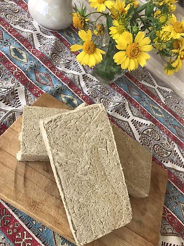 səkər copu gence: Məhsul: Halva (kəhrəba lifli strukturlu, plitə formasında) Təsvir: - — 2