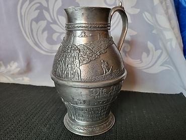Other antiques: Bokal 95% kalaj Lorelaj Zinn Nemacka 1950g +. Bokal je napravljen od — 9