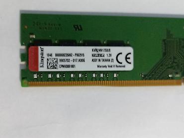 Комплектующие для ПК: Оперативная память (RAM) для ПК, Б/у, Kingston, 8 ГБ, DDR4, 2400 МГц — 5