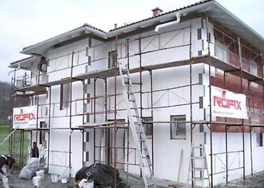 Фасадные работы: Фасадные работы “мокрый фасад” - Утепление фасада плитами — 4