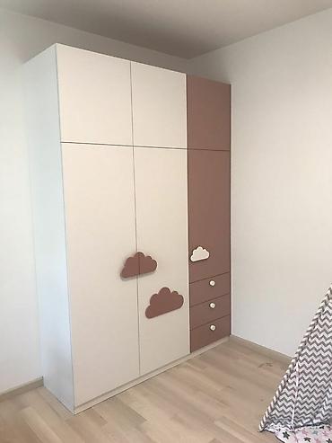 gencede qapi: Oğlan və qız üçün, Yeni, 6 qapı, Açılan, Düz dolab — 9
