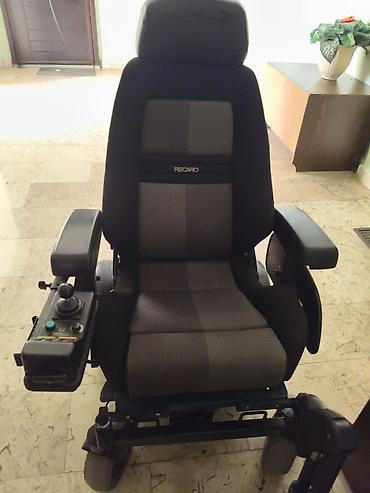 Elektrikli təkərli kürsü – Recaro oturacaqla - Recaro markalı