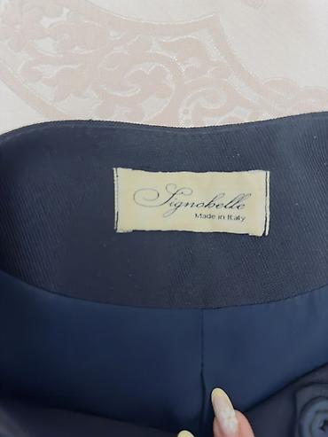 efsane inci: Signobelle (Made in Italy) qadın plaşı - Rəng: tünd göy. - Stil — 2
