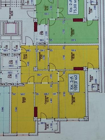 Продажа квартир: 3 комнаты, 100 м², Элитка, 6 этаж — 13
