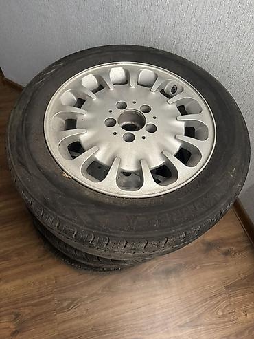 т 28 х4: Дөңгөлөктөр монтажда 215 / 60 / R 16, Жай, Колдонулган, Комплект, Жеңил унаалар, Куйма, тешиктери - 5 — 1