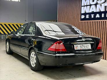 e63 bmw: Mercedes-Benz S-Class: 2003 г., 3.7 л, Автомат, Бензин, Седан — 4