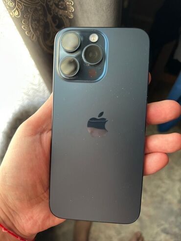 15 про макс новый: IPhone 15 Pro Max, Колдонулган, 256 ГБ, Blue Titanium, 86 %
