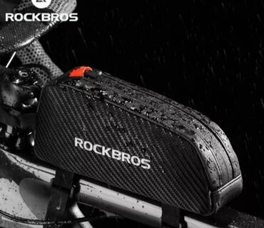 Велоаксессуары: Велосумка на раму Rockbros(оригинал) Водонепроницаемый Объем