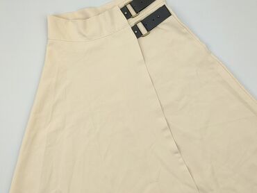 plisowane spódnice beżowa: Spódnica, S, stan - Dobry