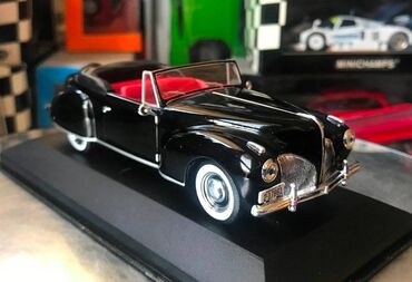 Avtomobil modelləri: Коллекционная модель Lincoln Continental black 1939 Limited Edition — 13