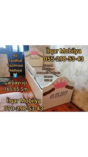 Təknəfərlik uşaq çarpayıları: Oğlan və qız üçün, Yeni, Çarpayı, Bazasız, Matrassız, Siyirməsiz — 8