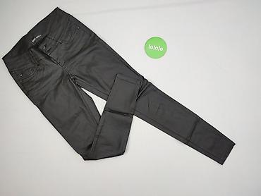 jeans wide: Spodnie materiałowe damskie, rozmiar M — 2