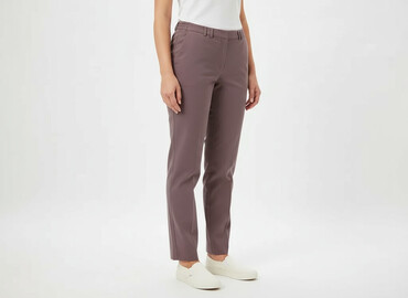cross jeans zakręt: Material trousers for women, size L at lalafo.pl cross jeans zakręt: Material trousers for women, size L