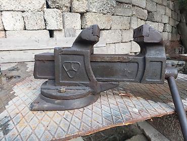 dulger aleti: Dəzgah üçün mexaniki məngənə - Material: tökmə dəmir gövdə, polad — 2