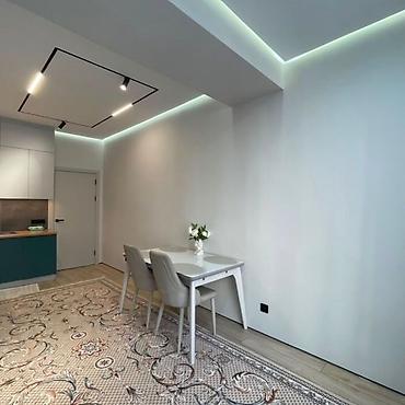кап строй сити: 1 комната, 46 м², Асанбай мкр Элитка, 6 этаж, Дизайнерский ремонт — 3