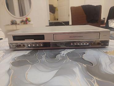 lg dvd: LG DVD/VHS kombi pleyer. Xüsusiyyətlər: - İkiqat qurğu: DVD pleyer və — 5