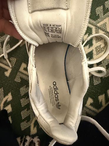 adidas campus: Кожа оригинал адидас Кроссовки adidas Originals, белого цвета. На — 2