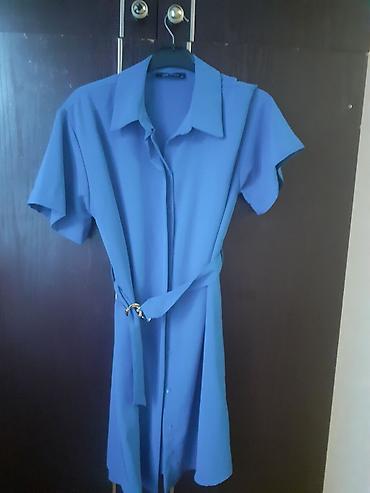 Dəstlər, kostyumlar: Məhsul: 2 qadın paltarı dəsti 1) Bənövşəyi məxməri mini don - Parça — 5