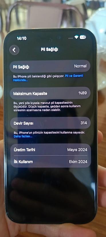 nintendo switch qiymeti: IPhone 15 Pro, 128 GB, Natural Titanium, Face ID, Simsiz şarj — 3