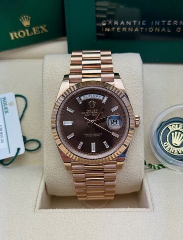 золото бриллианты: Классические часы часы, Rolex, Унисекс, Новый