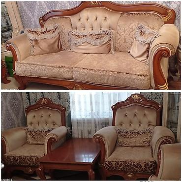 İşlənmiş, Divan, 2 kreslo