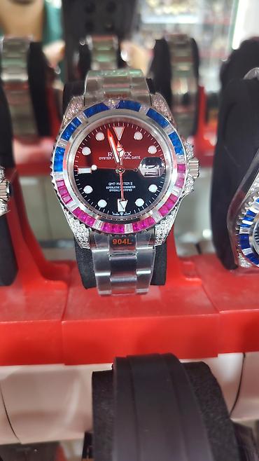 saat samdan: Məhsul: Kvars mexanizmli qol saatları (Rolex üslubunda) Təsvir: - — 1