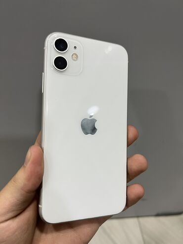 айфон 8 плюс белый: IPhone 11, Колдонулган, 128 ГБ, Ак, Каптама, 100 %