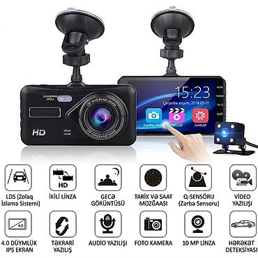 Avtoelektronika: İki Kameralı Avto DVR (ön/arxa) – Prime-View Dashcams Xüsusiyyətlər — 6