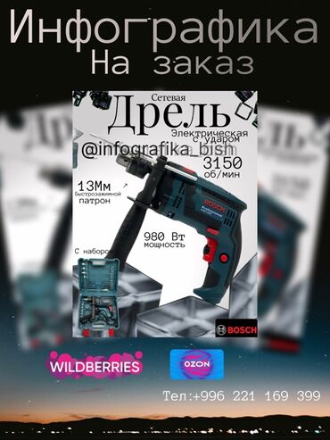 скупка видео: Делаем Инфографику на любой заказ,карточки вб/озон и другие.Цена