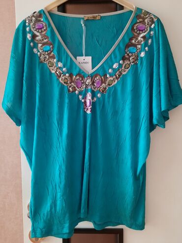 Köynək və bluzalar: Kapriz.brend.coox ince mali var.(ipekdi)gabagi dawlarla bezedilib.hem — 2