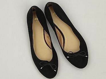 trapery hm: H&M, Balerinki damskie, rozmiar 38 — 1