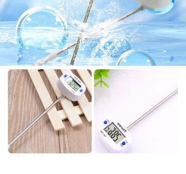 Digər mətbəx aksesuarları: Kolbasa/ət, süd və istənilən növ qida məhsulları üçün iynəli termometr — 11