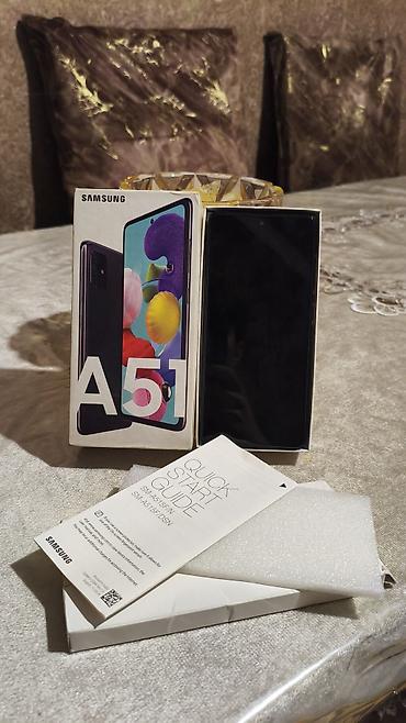 samsung tab a9: Samsung Galaxy A51, 128 GB, rəng - Qara, İki sim kartlı — 1