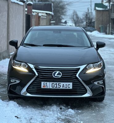 leksus es 350: Lexus ES: 2017 г., 2.5 л, Вариатор, Гибрид, Седан