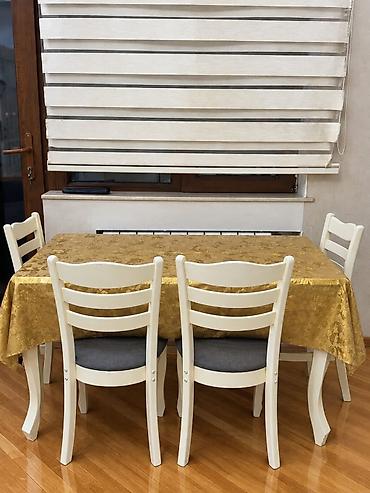 bağ stollari: Mətbəx masa dəsti satılır 140₼. Ünvan Əhmədli. 6005. Fatimə99Yemək — 1