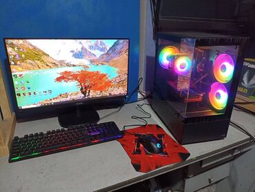 Настольные ПК и рабочие станции: Компьютер, ядер - 4, ОЗУ 16 ГБ, Игровой, Б/у, Intel Core i7, AMD Radeon RX 580, HDD + SSD — 6