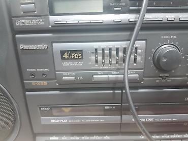 колонка магнитофон: Портативная стереосистема Panasonic RX-CT980 с акустикой S-XBS — 4