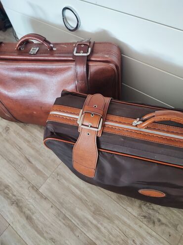 pismo torbe metro: Suitcase set, color - Brown