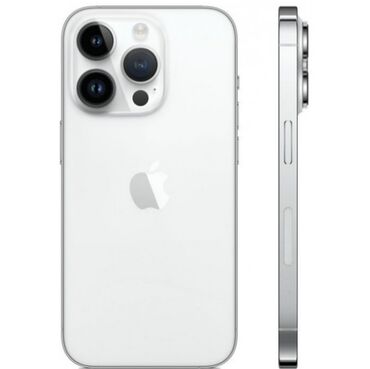 простой телефон: IPhone 14 Pro, Б/у, 256 ГБ, White Titanium, 87 %