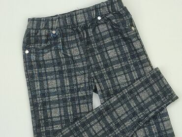 pepco spodnie welurowe: Material trousers, 11 years, 140/146, condition - Fair