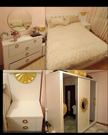 Paltaryuyan maşınlar: İkinəfərlik çarpayı, Dolab, Termo, 2 tumba, İşlənmiş