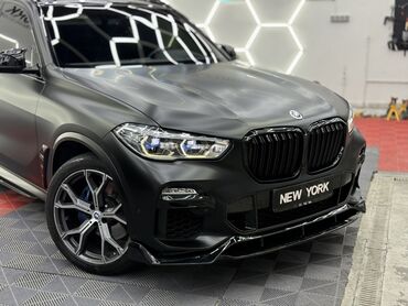 самые лучшие тормозные колодки: Представляем спортивный кроссовер BMW X5 в матовом черном цвете