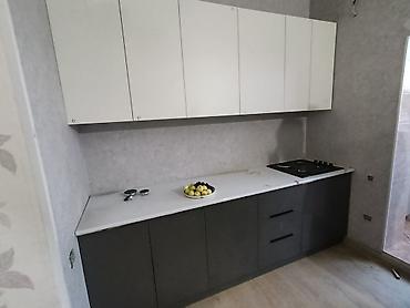 silver kitchen: Кухонный набор на заказ, ЛДСП, По договорённости, Дизайн, проект — 4