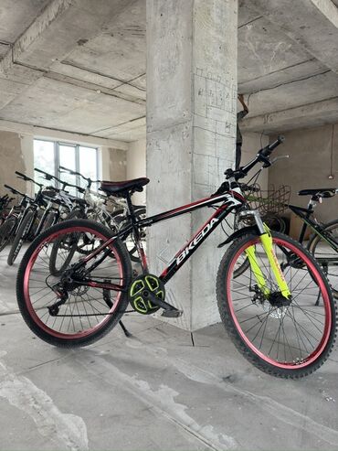велас: Горный велосипед BIKEDA с дисковыми тормозами и передней
