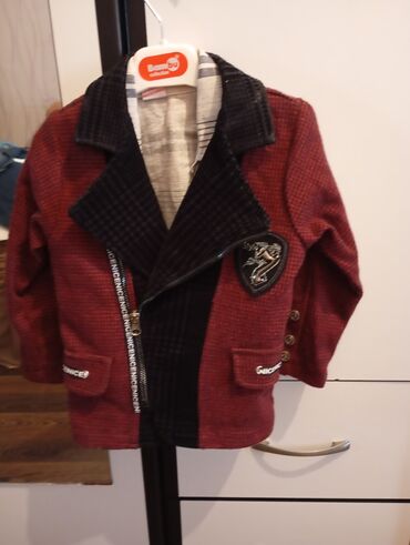 Dəstlər: Oğlan uşağı üçün geyim dəsti – bir neçə model - Ağ xırda naxışlı — 3