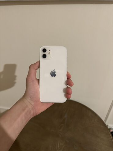 матаролла телефон: IPhone 12, Б/у, 128 ГБ, White Titanium, 80 %