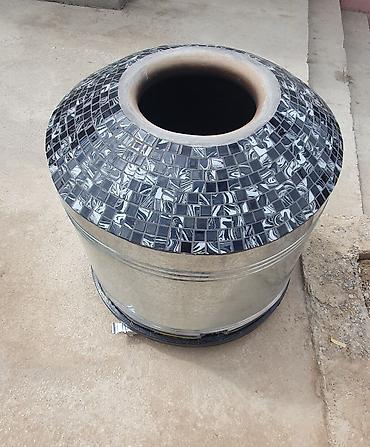 промышленное: Тандыр (глиняная печь) ручной работы - Материал: огнеупорная глина с — 2