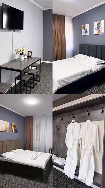 Гостиницы, отели (Посуточная аренда комнат): Гостиница в центре города! На 2гисе Осмонкула 10А На Яндексе — 1